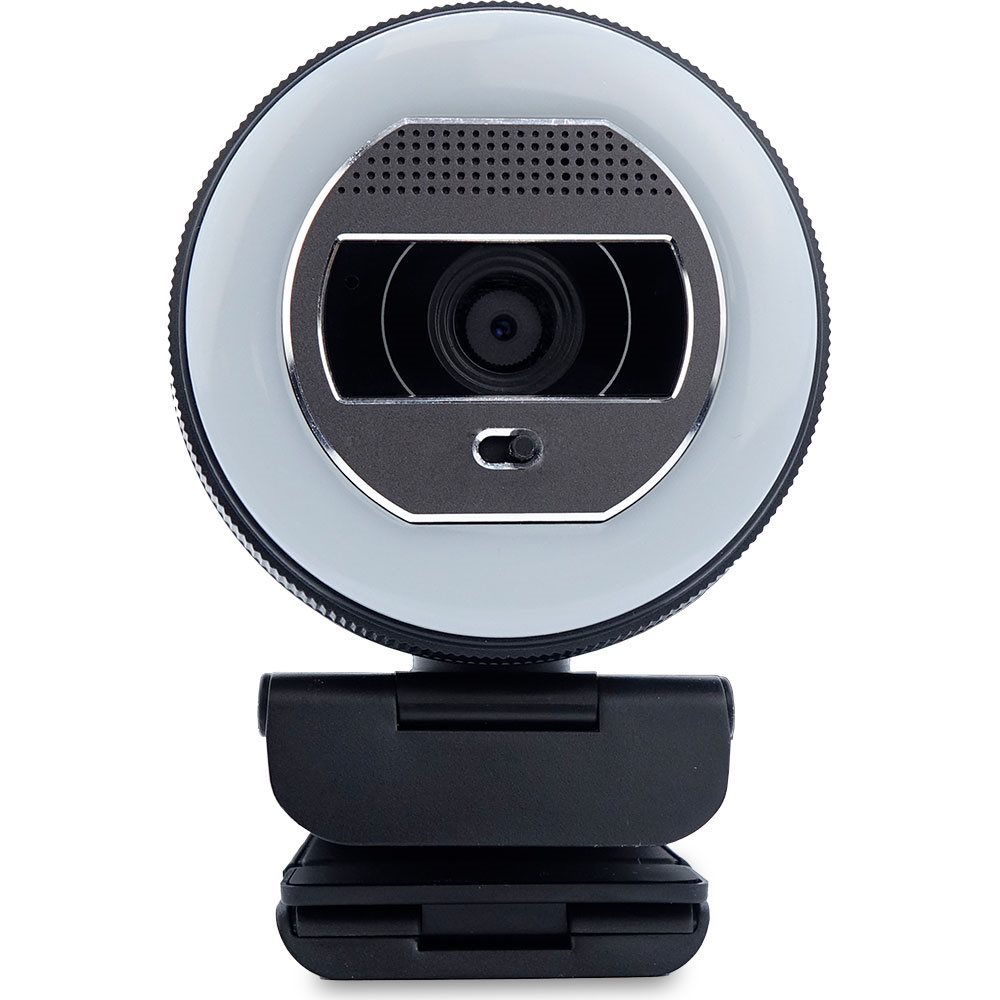 TERRA Webcam Halo mit LED-Lichtkranz (C1868pro) und Privatschieber Full-HD