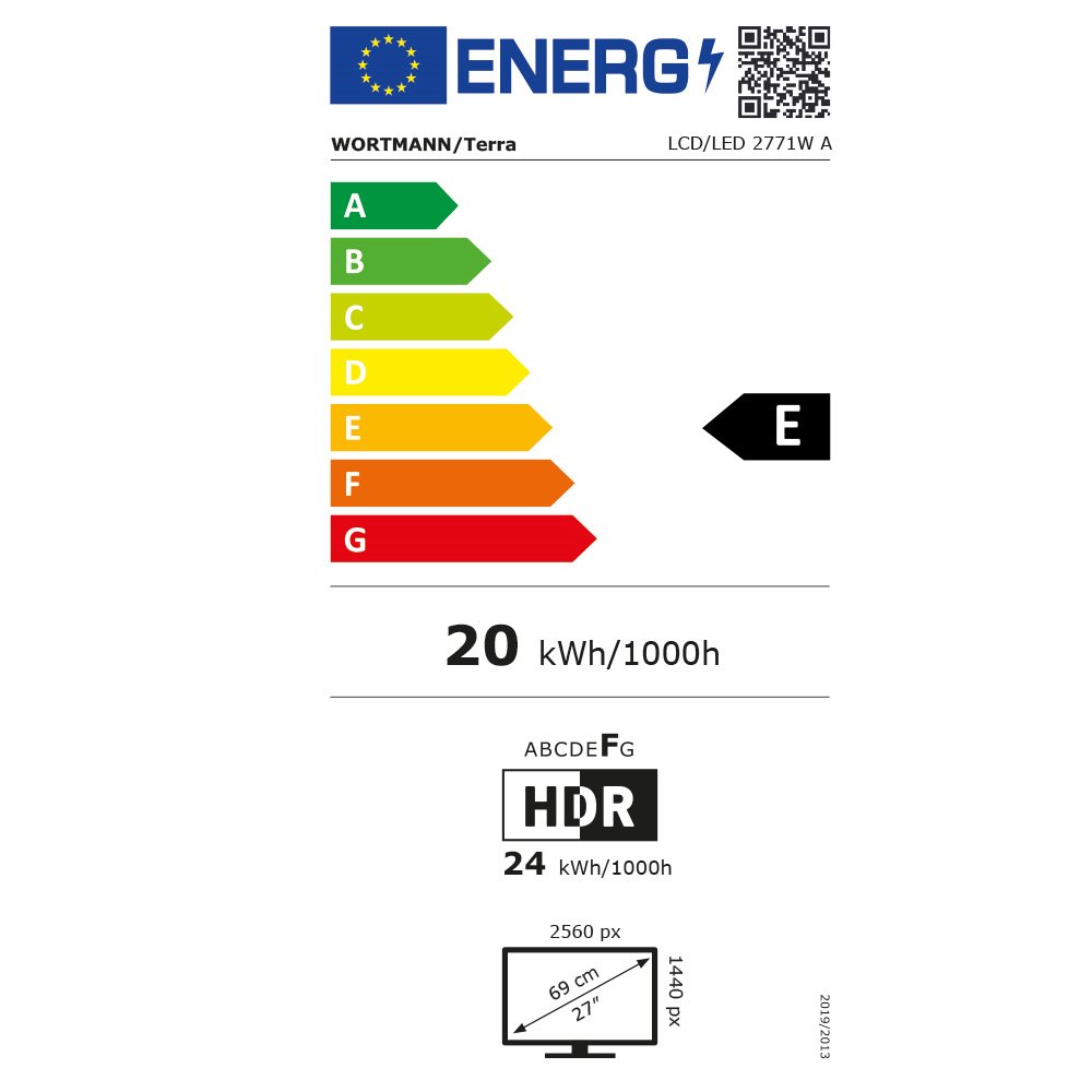 TERRA LCD/LED 2771W PV 2K IPS black HDMI/DP/USB-C – Bild 8